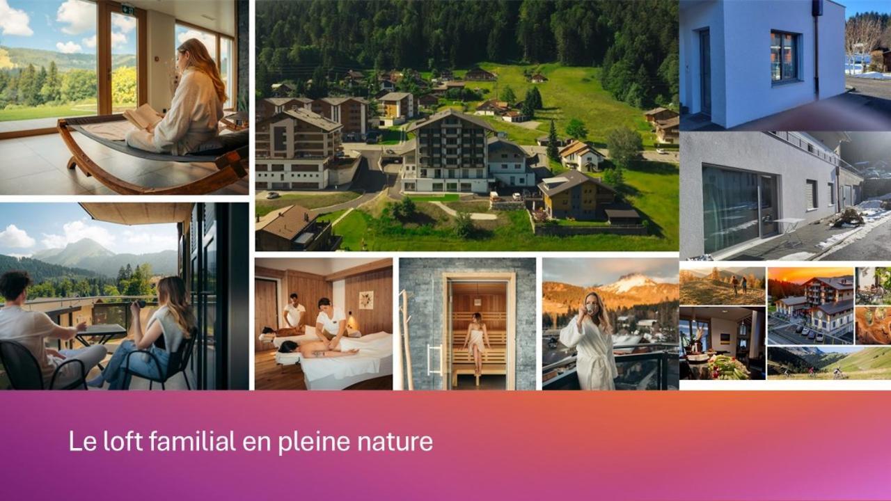 Boutique Hotel Corbetta - Spa 60M2 - La Montagne A 5 Minutes De L'Autoroute A12 Aux Paccots Sur Montreux - Nouveau Loft Familial - Profitez Du Lac Leman Et Des Montagnes En Meme Temps Les Paccots Екстер'єр фото